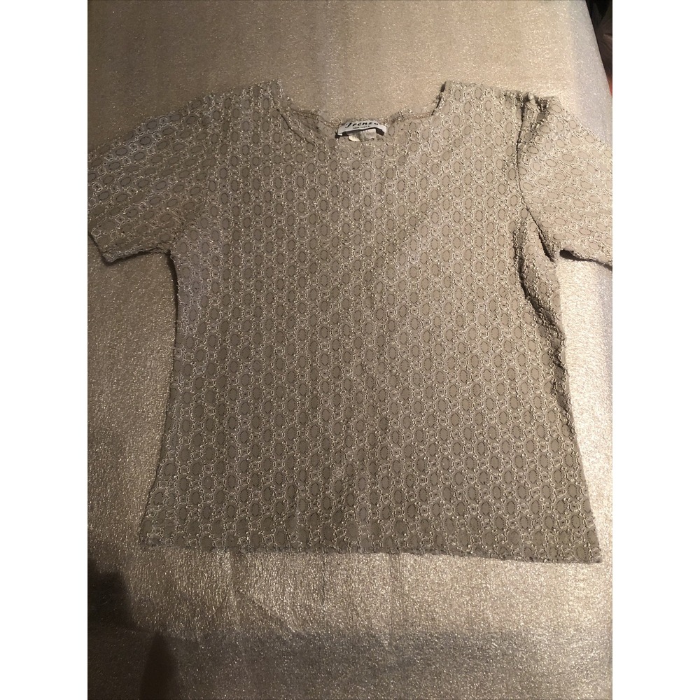 Women's Blouse‎ Frenzo Made In The USA  Size 6 Formal
